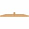 Ekena Millwork Portland Smooth Timber Gable Bracket, Western Red Cedar, 84"W x 14"H x 5 1/2"D x 5 1/2"F, 4/12 Pitch GBW084X14X0606POR00SWR - alternate 3